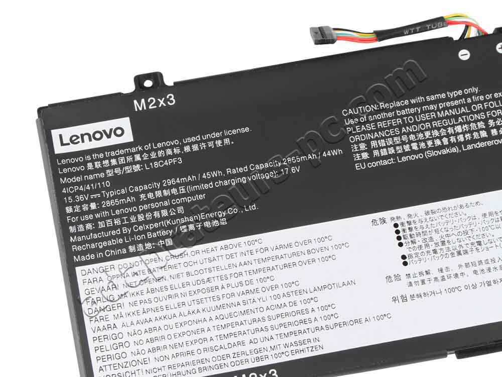 Original 2964mAh 45Wh Batterie Lenovo ideapad C340-14IML 81TK003SAU