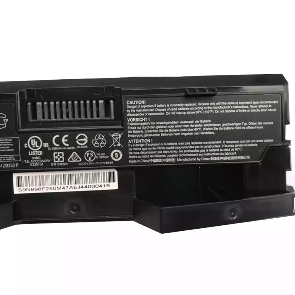 Batterie MSI BTY-L79 6365mAh 91.66Wh