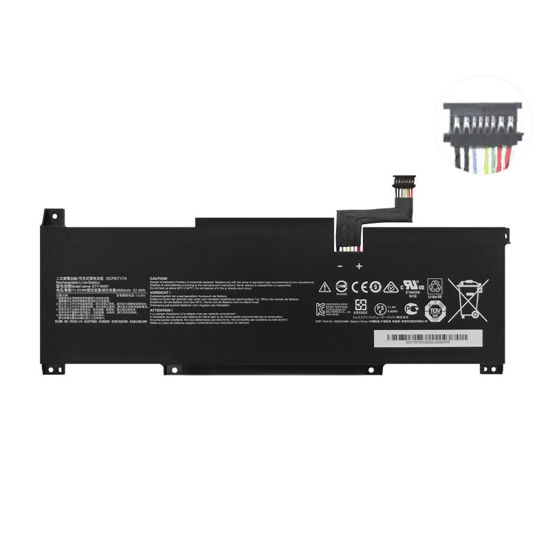 Batterie MSI BTY-M491 4600mAh 52.4Wh