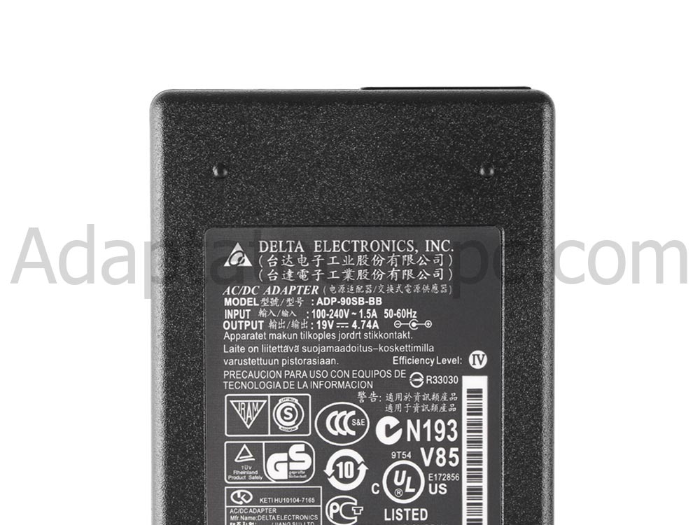 90W Chargeur Medion Akoya S15447 (MD 61908) AC Adaptateur