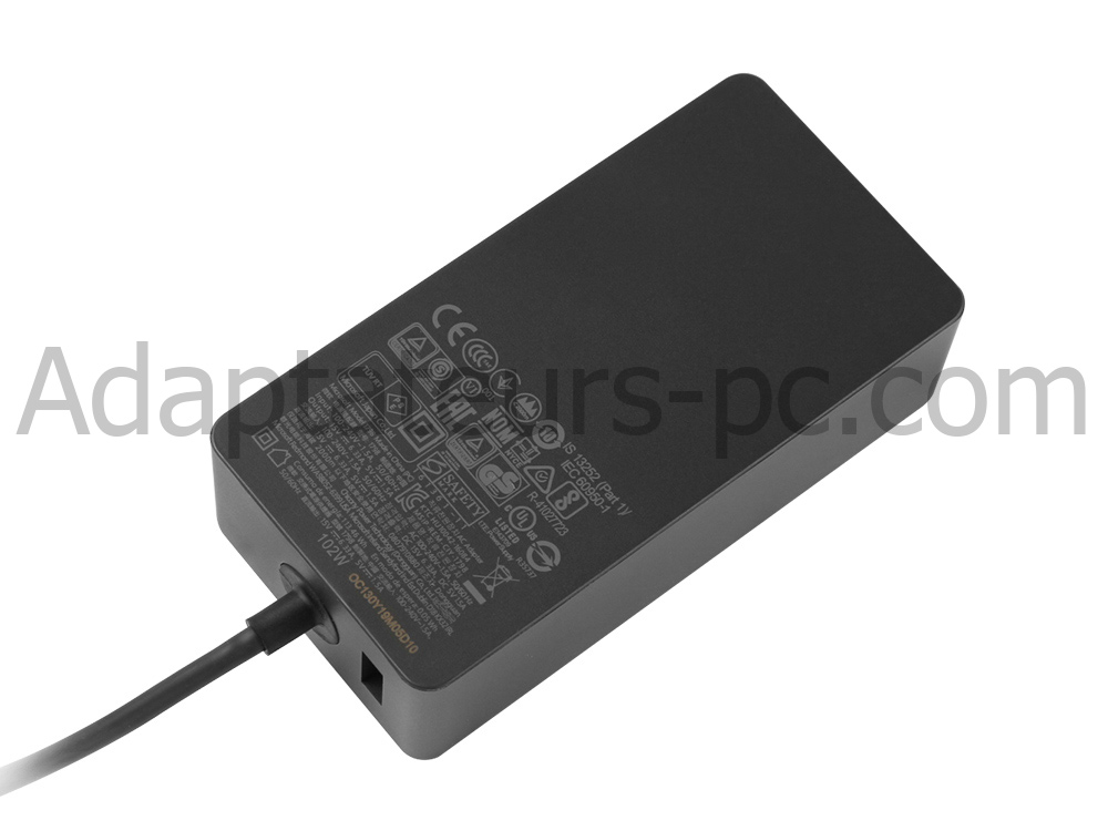 Original 102W Microsoft Surface Laptop DAJ-00013 AC Adaptateur Chargeur