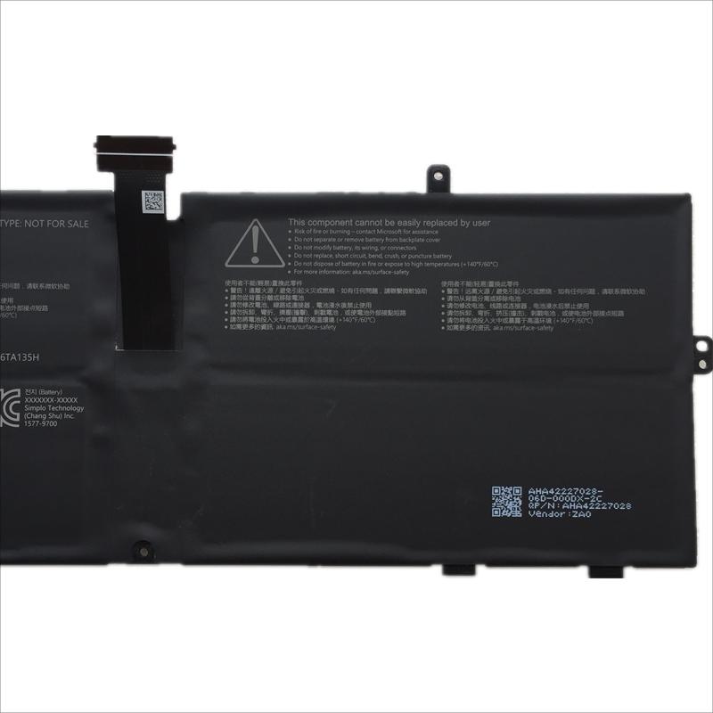 Original Batterie Microsoft DYNZ02 916TA135H 5235mAh 39.7Wh