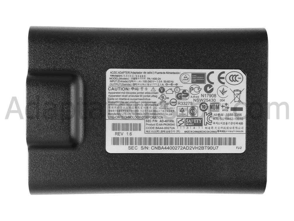 40W Original AC Adaptateur Chargeur pour Samsung 900X4D-a01fr 900X4B-a02