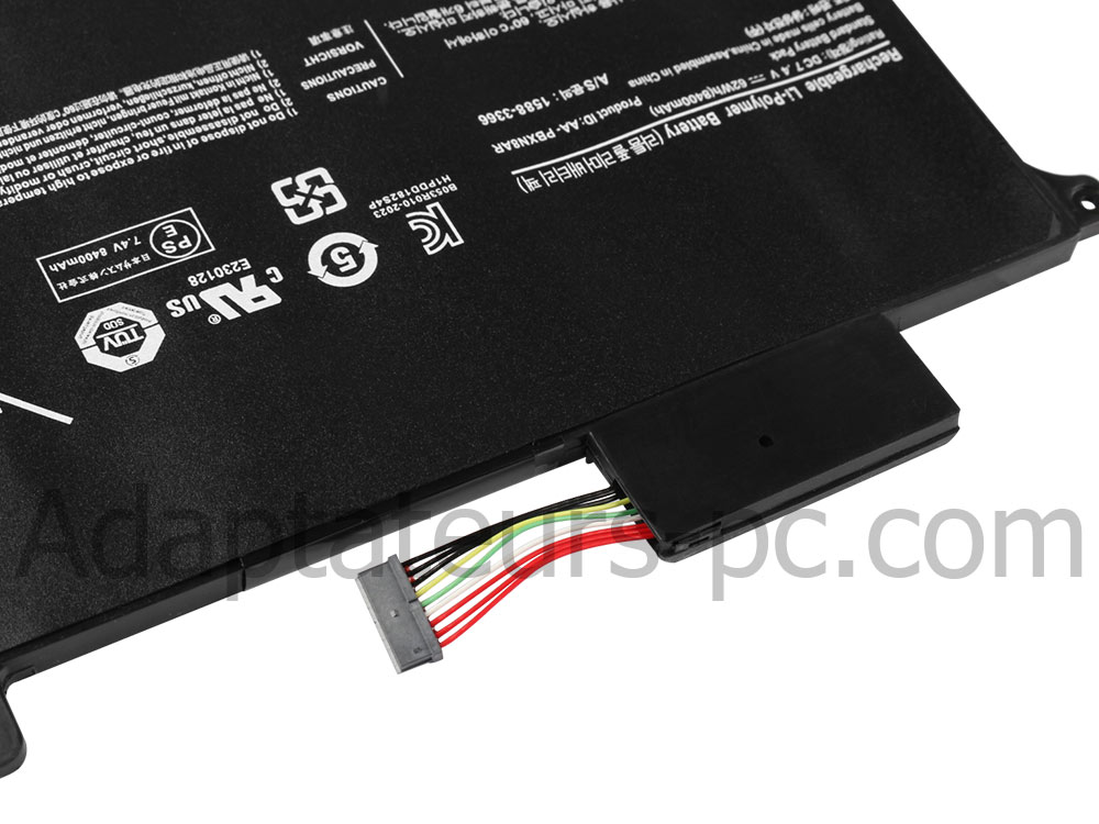 62Wh Batterie Original Samsung NP900X4B-A01FR NP900X4C NP900X4C-A01FR