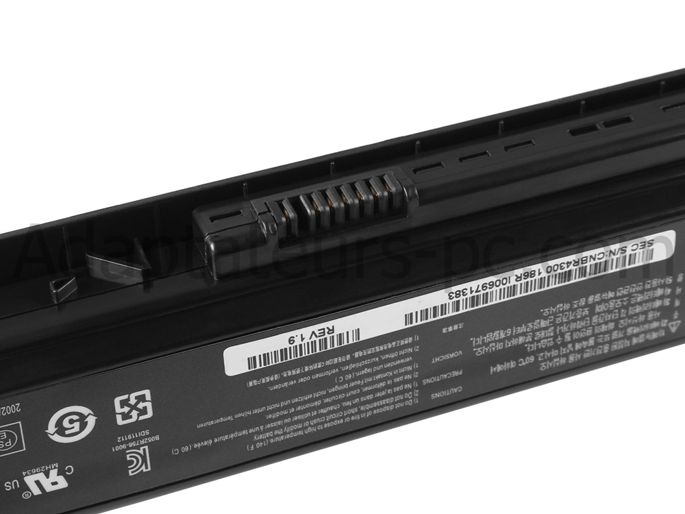 48Wh Batterie Original pour Samsung AA-PBAN6AB AA-PLAN6AB AA-PLAN9AB