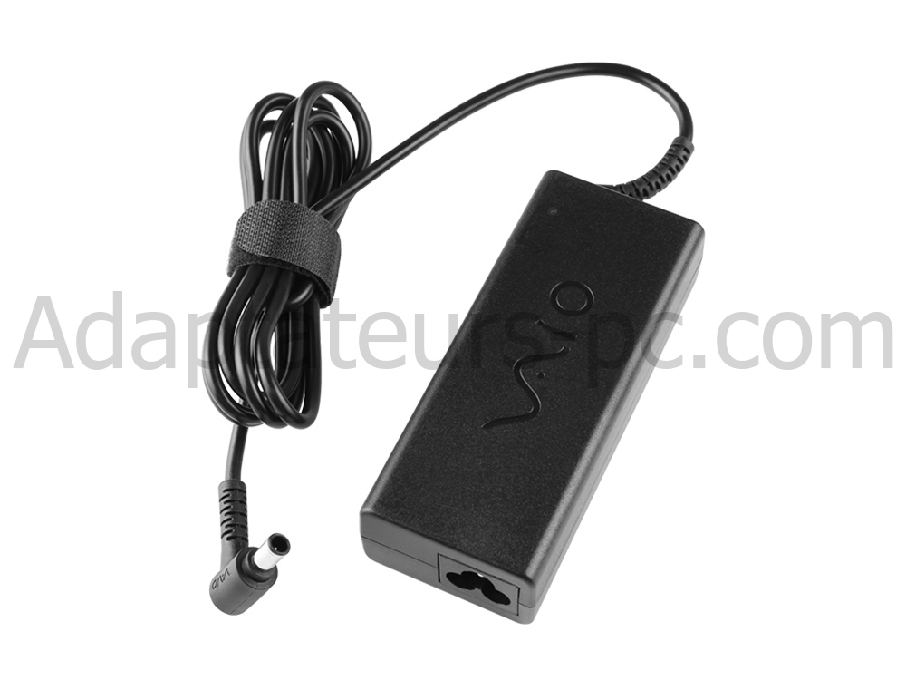 65W Original AC Adaptateur Chargeur pour Sony SVF1421L1EW SVF1421P2EB