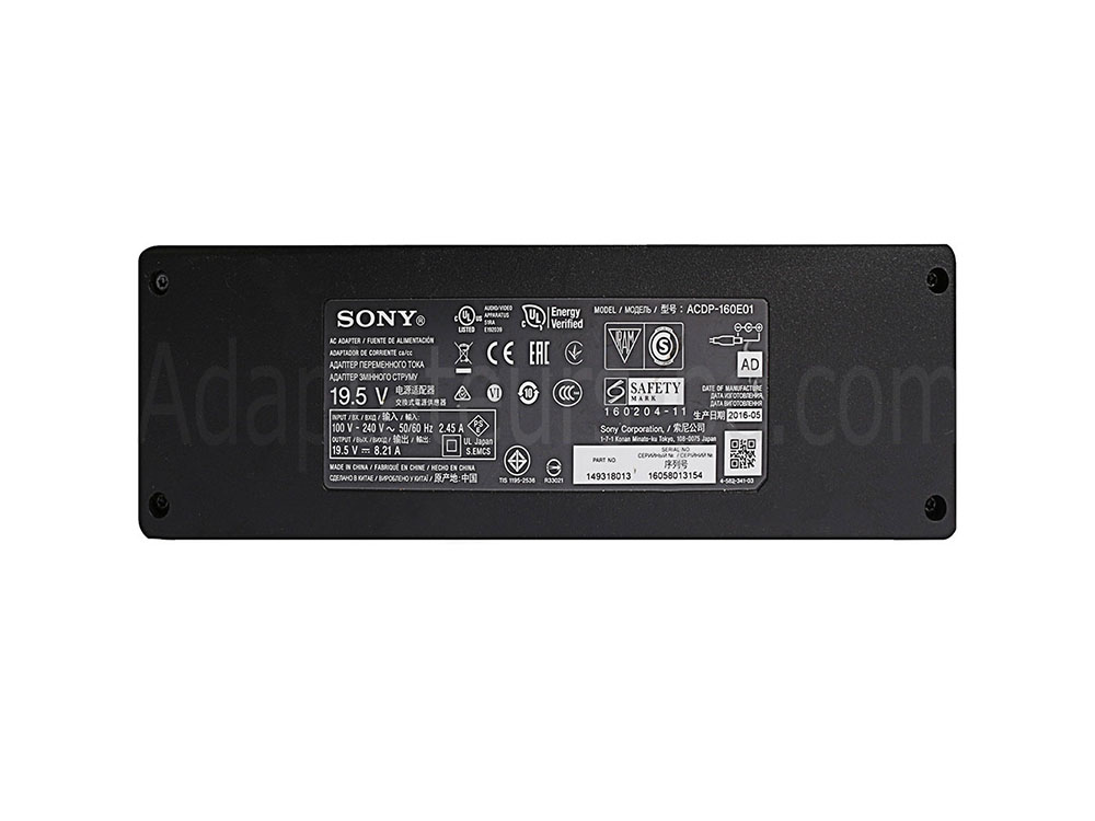 Original 160W AC Adaptateur Chargeur Sony KD-55XE7096 KD55XE7096