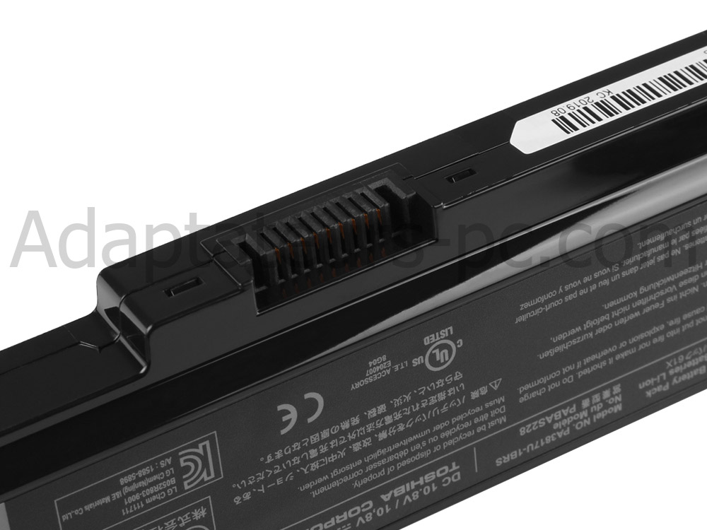 Original Batterie Toshiba PA3817U-1BRS 4400mAh 48Wh