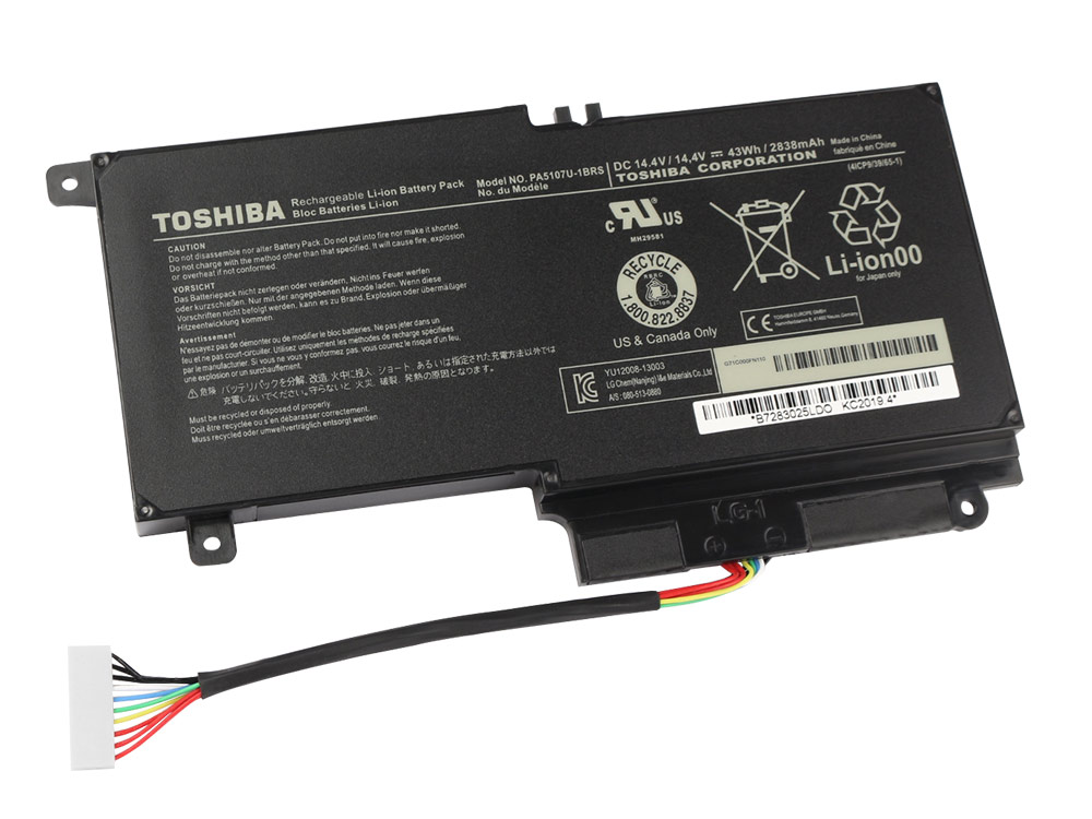 43Wh Batterie pour Toshiba Satellite L40-A-101 L40-A-I0110 L40-A-X0110